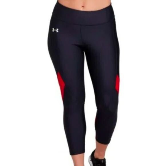 Under Armour Womens USA Americana Hi-Rise Compression Leggings 1355604 Sz S NWT - Picture 1 of 7